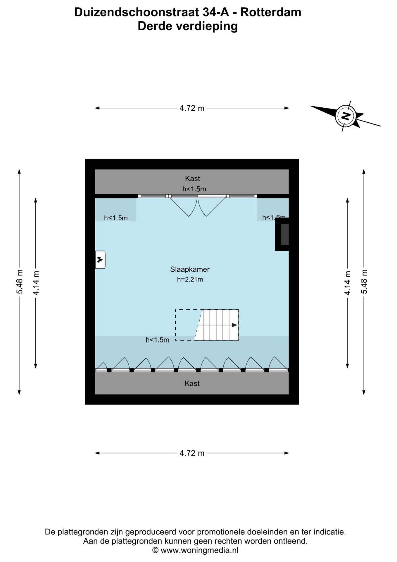 Foto 40 van Duizendschoonstraat 34-A