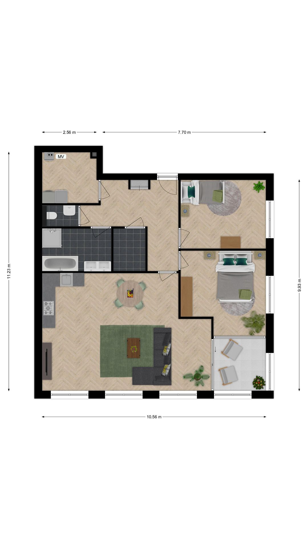 Foto 7 van Type A-B (Bouwnr. B)