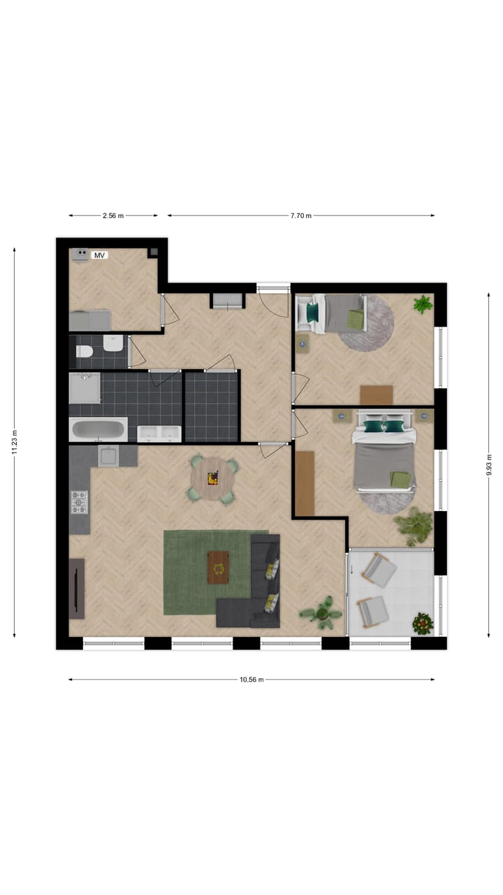 Foto 7 van Type A-B (Bouwnr. B)