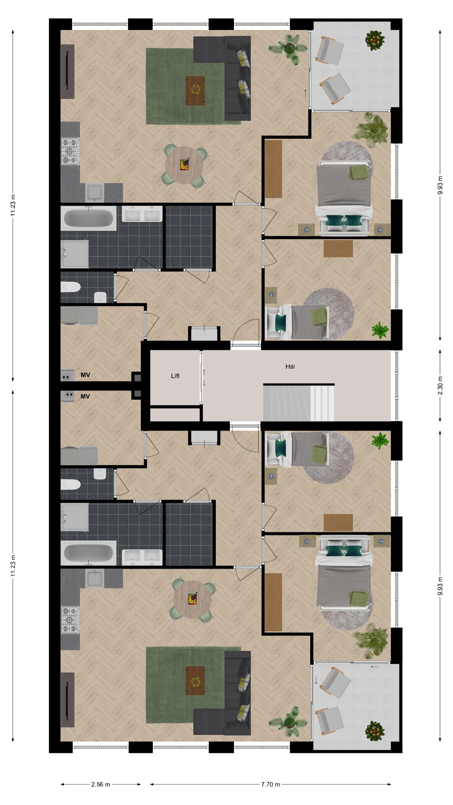 Foto 5 van Type C-D (Bouwnr. C)