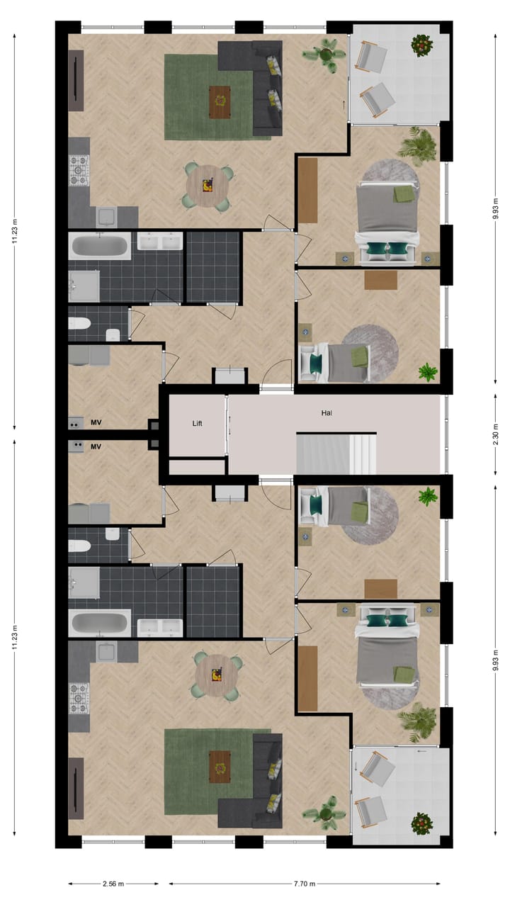 Foto 5 van Type C-D (Bouwnr. C)