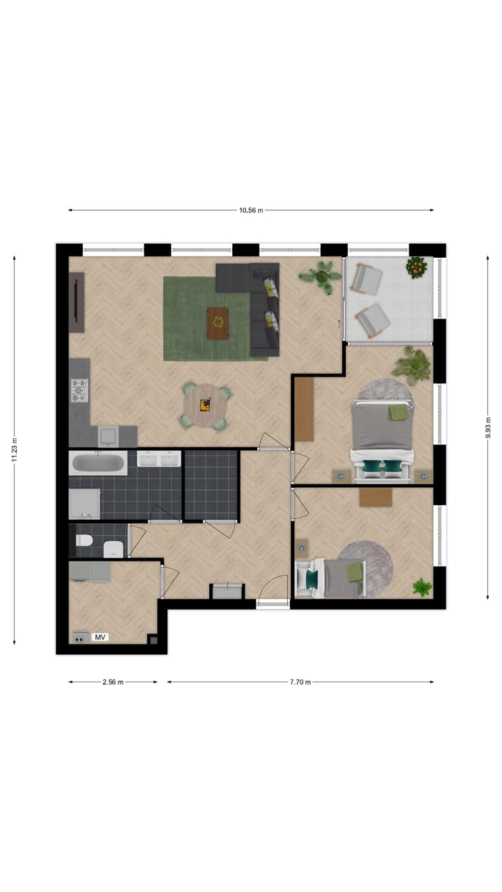 Foto 7 van Type A-B (Bouwnr. A)