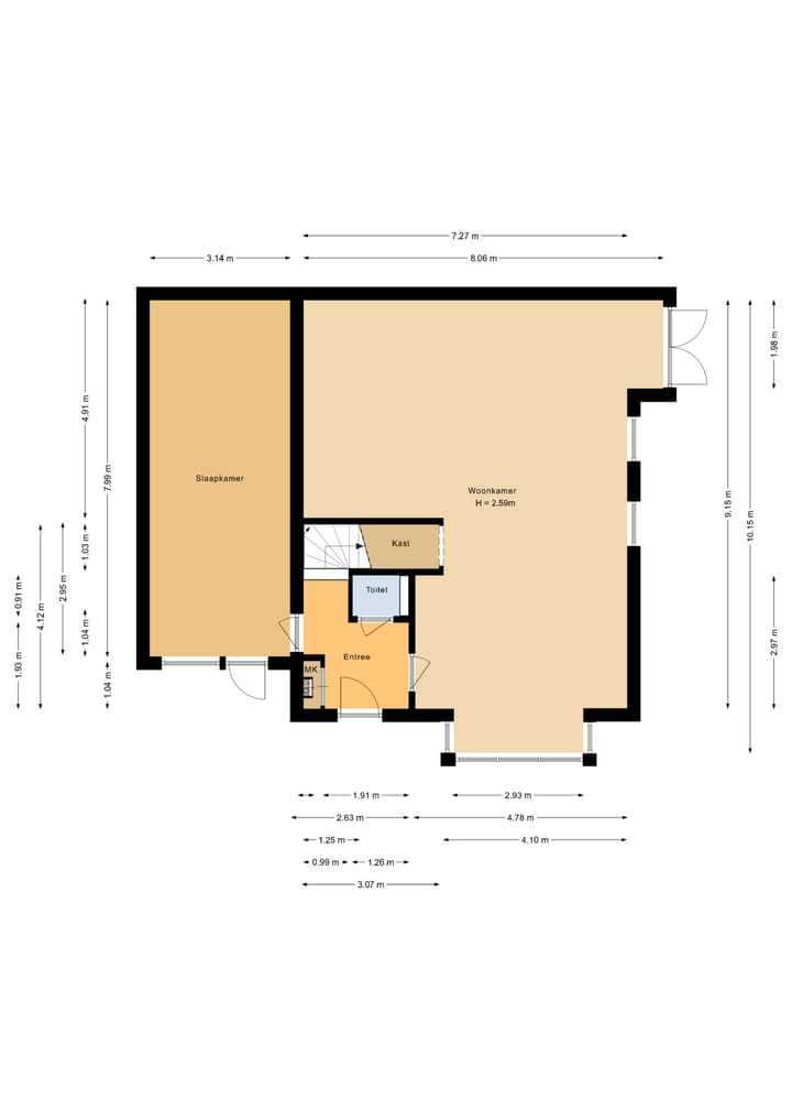 Foto 25 van Vreugdenhilstraat 2B