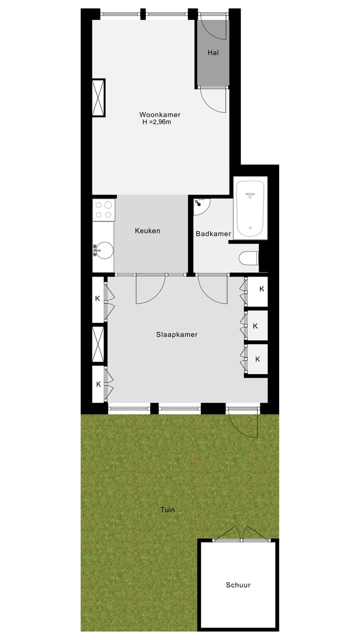 Foto 24 van Tollensstraat 40-B