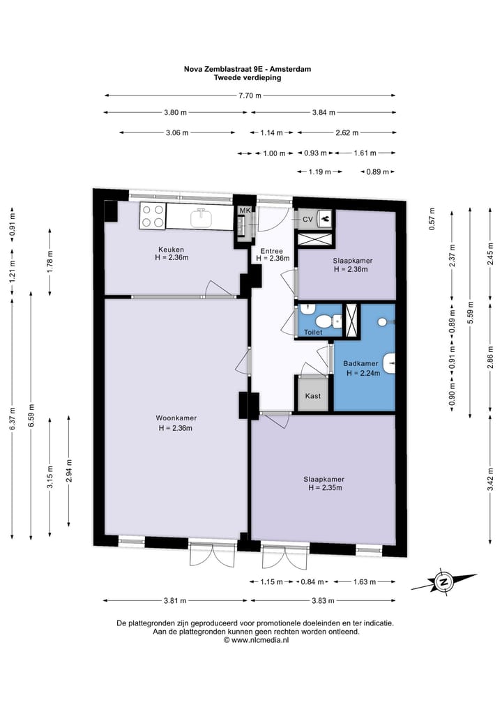 Foto 5 van Nova Zemblastraat 9-E