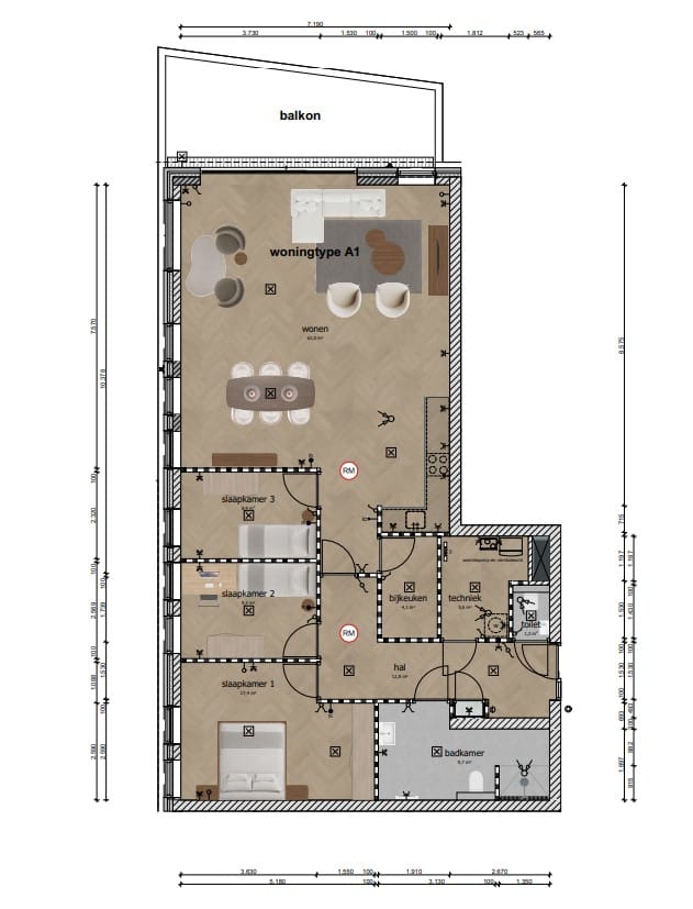 Foto 2 van Appartement 4.001