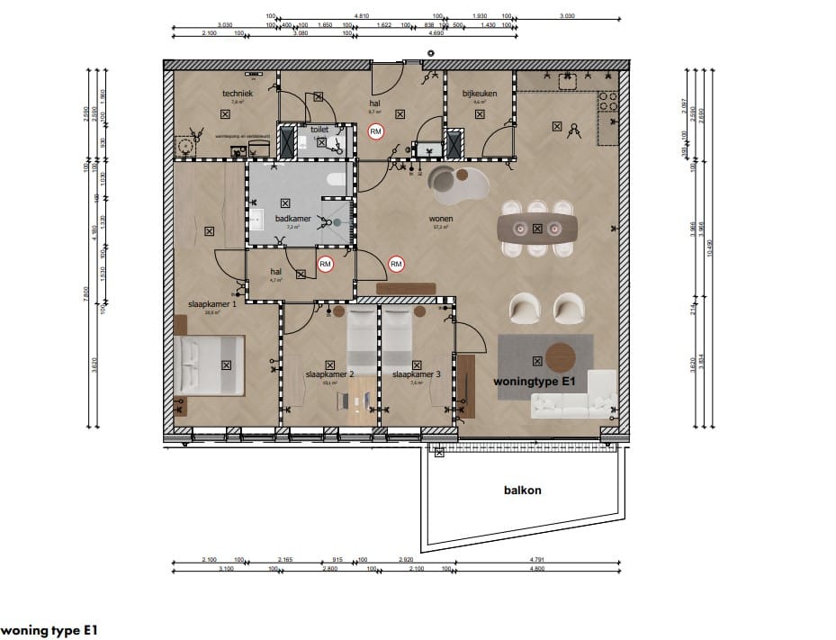 Foto 4 van Appartement 4.106