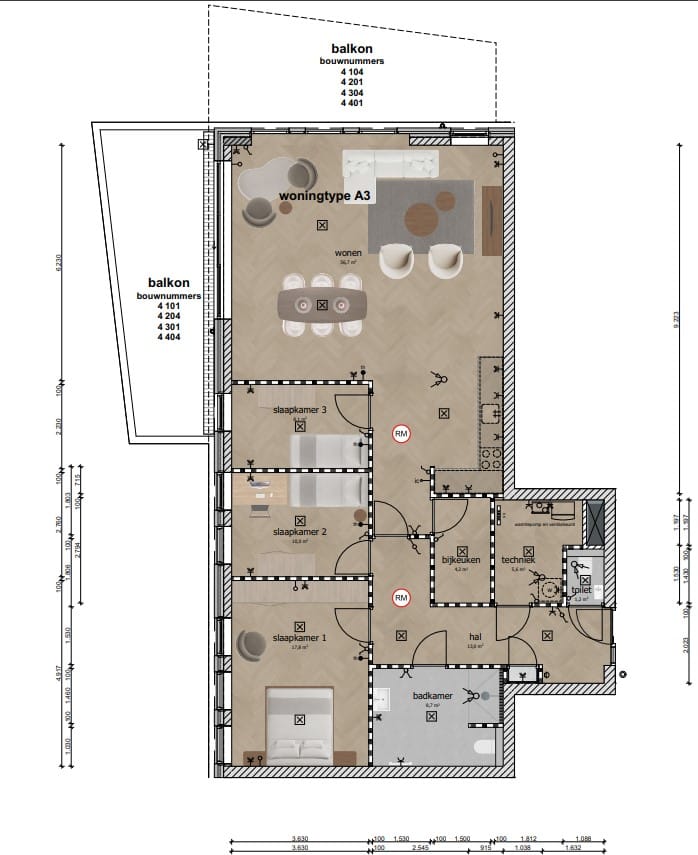 Foto 4 van Appartement 4.301