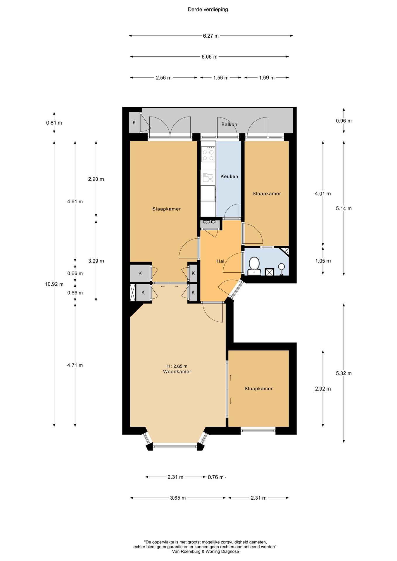 Foto 20 van Van Walbeeckstraat 32-3