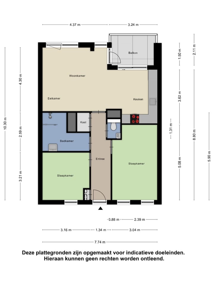 Foto 34 van Prinsesseweg 8-C1