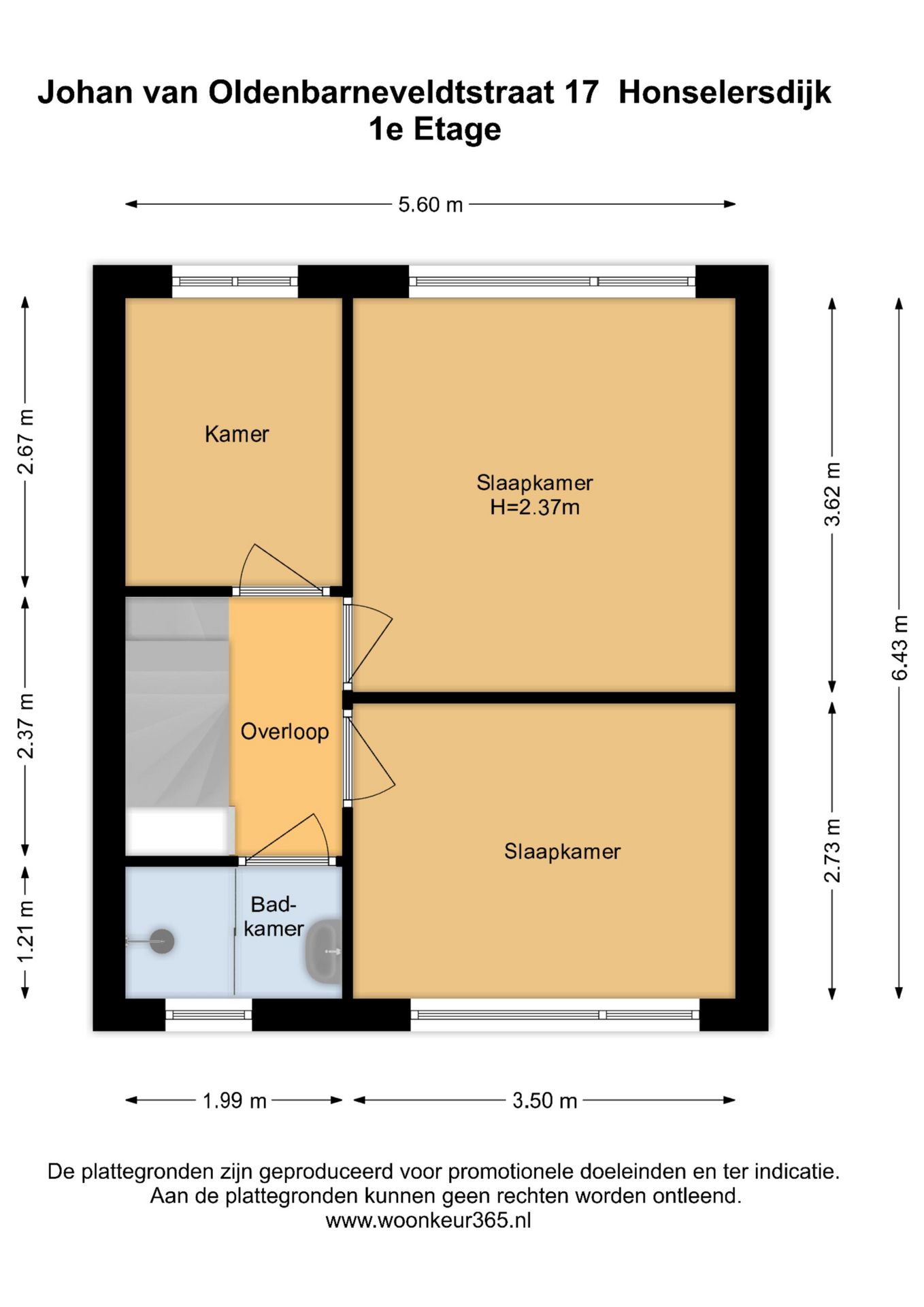 Foto 34 van Johan van Oldenbarneveldtstraat 17