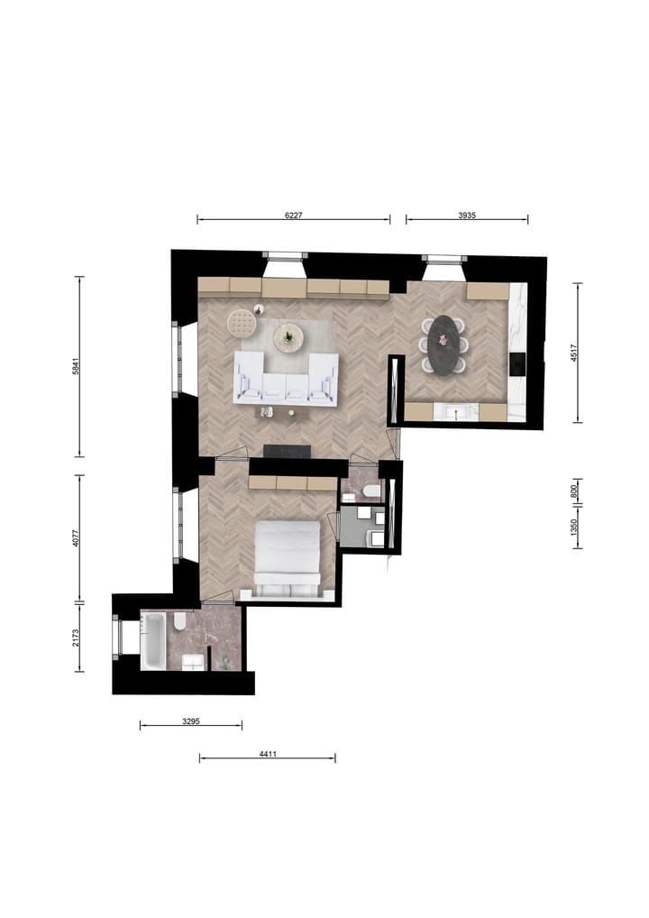 Foto 5 van Kolmonderstraat 18D (1e verdieping zuid)