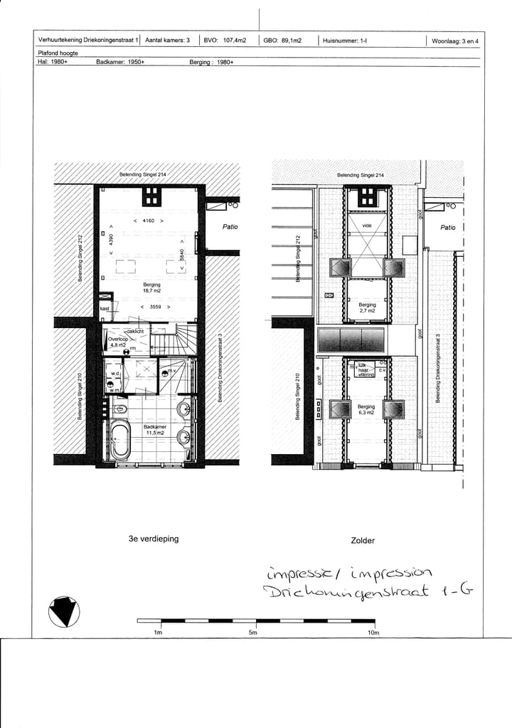 Foto 21 van Driekoningenstraat 1-G