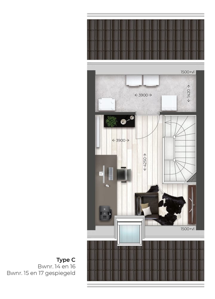 Photo 5 of Leuthse Gaard | Tussenwoning | C (Bouwnr. 14)