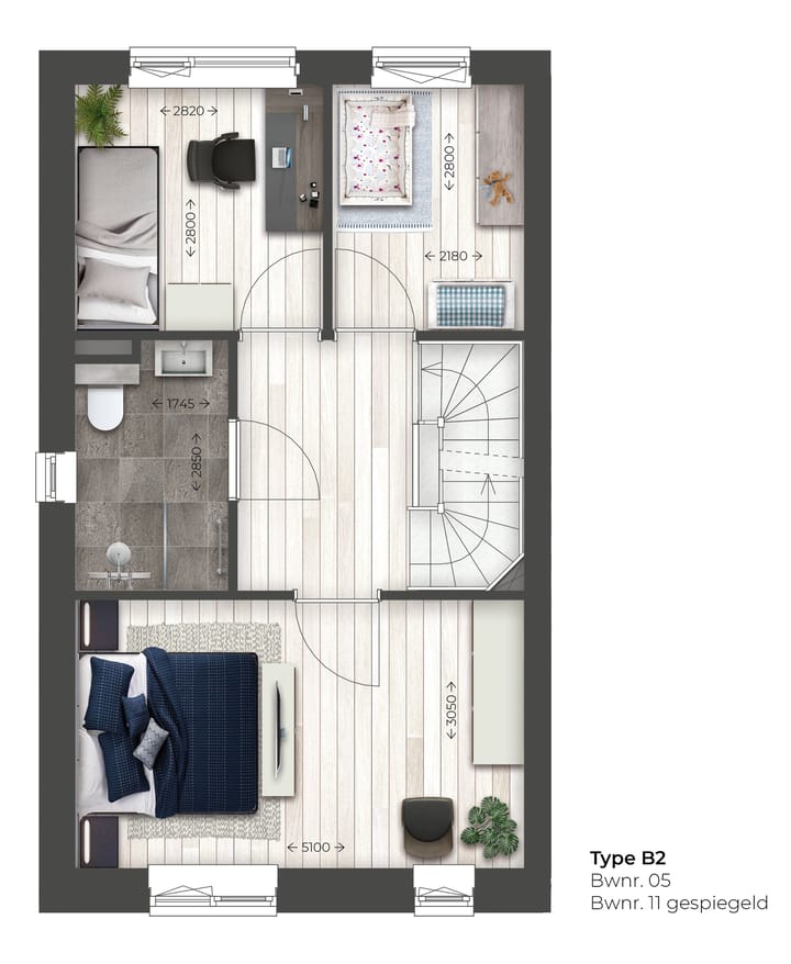 Foto 4 van Leuthse Gaard | Hoekwoning | B2 (Bouwnr. 5)