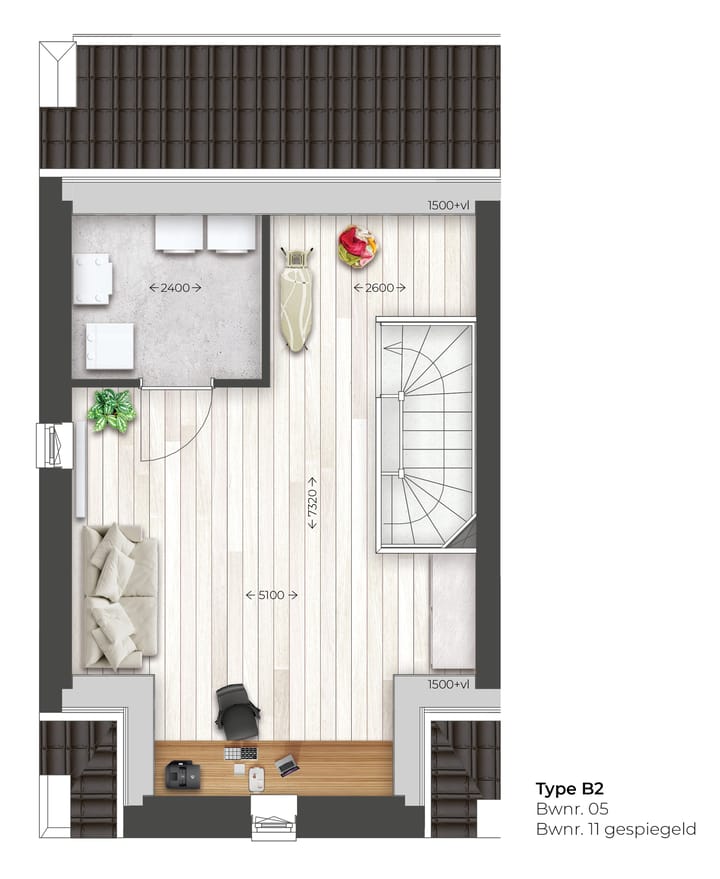 Foto 5 van Leuthse Gaard | Hoekwoning | B2 (Bouwnr. 5)