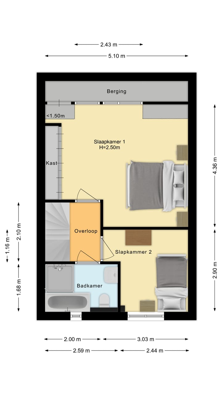 Foto 50 van Bachlaan 26