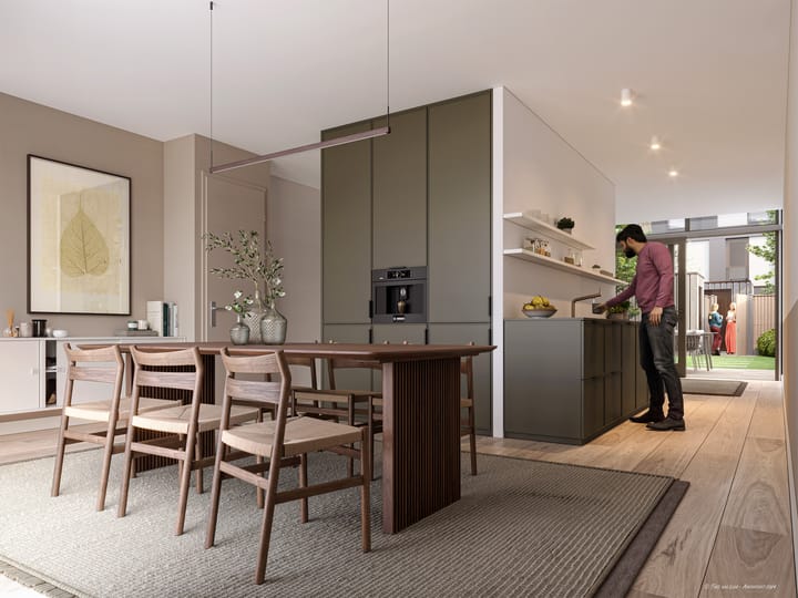 Foto 6 van Blok 12C tussenwoning (Bouwnr. 256)