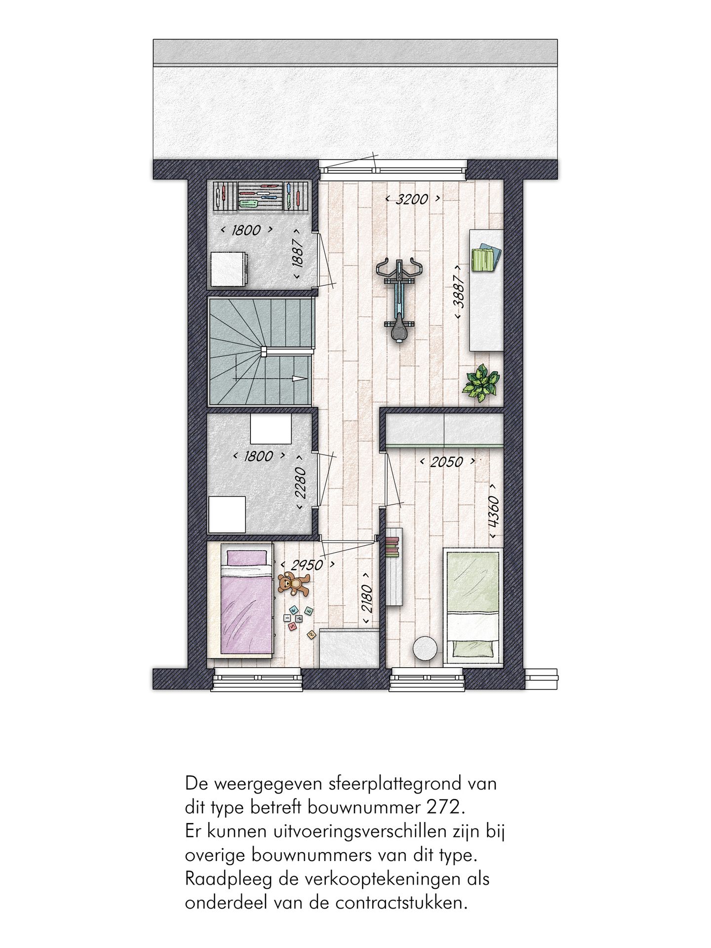 Foto 5 van Blok 12E Tussenwoning (Bouwnr. 272)