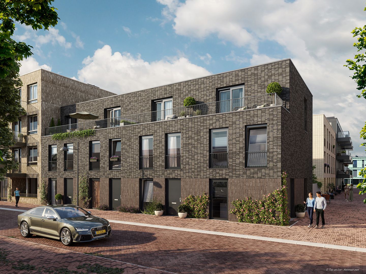 Foto 1 van Blok 12F Tussenwoning (Bouwnr. 274)