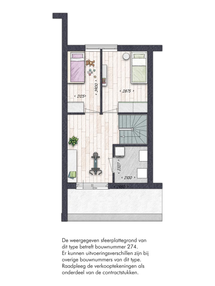 Photo 5 of Blok 12F Tussenwoning (Bouwnr. 275)