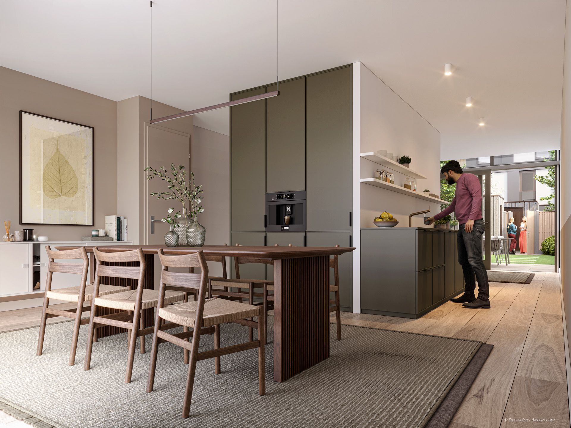 Foto 6 van Blok 12C tussenwoning (Bouwnr. 257)