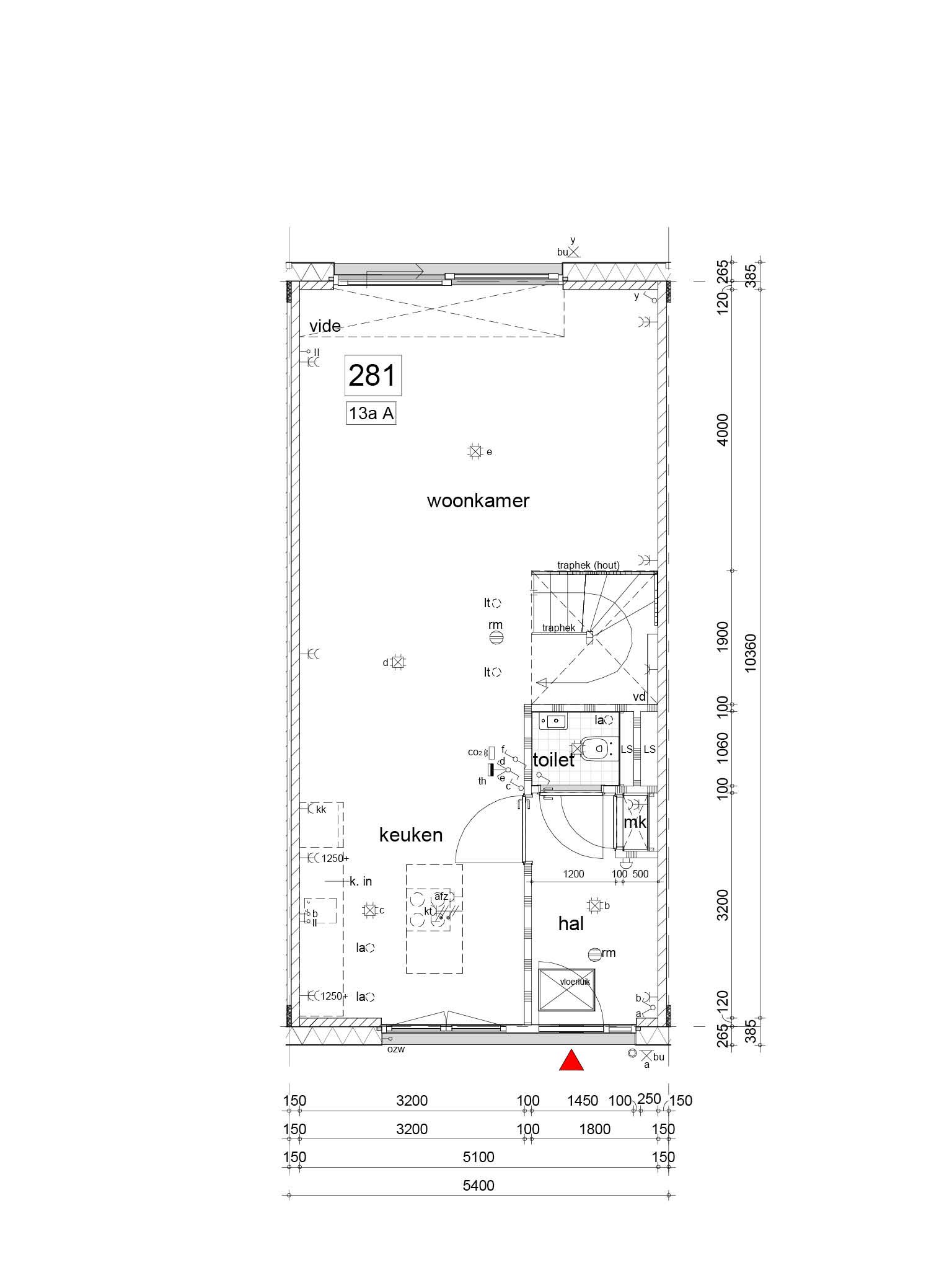 Foto 3 van Blok 13A Tussenwoning (Bouwnr. 281)