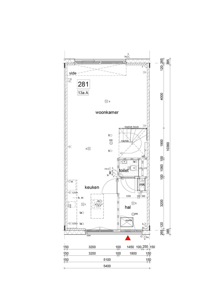 Foto 3 van Blok 13A Tussenwoning (Bouwnr. 281)