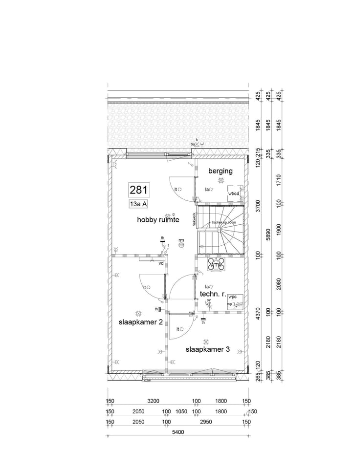 Foto 5 van Blok 13A Tussenwoning (Bouwnr. 281)