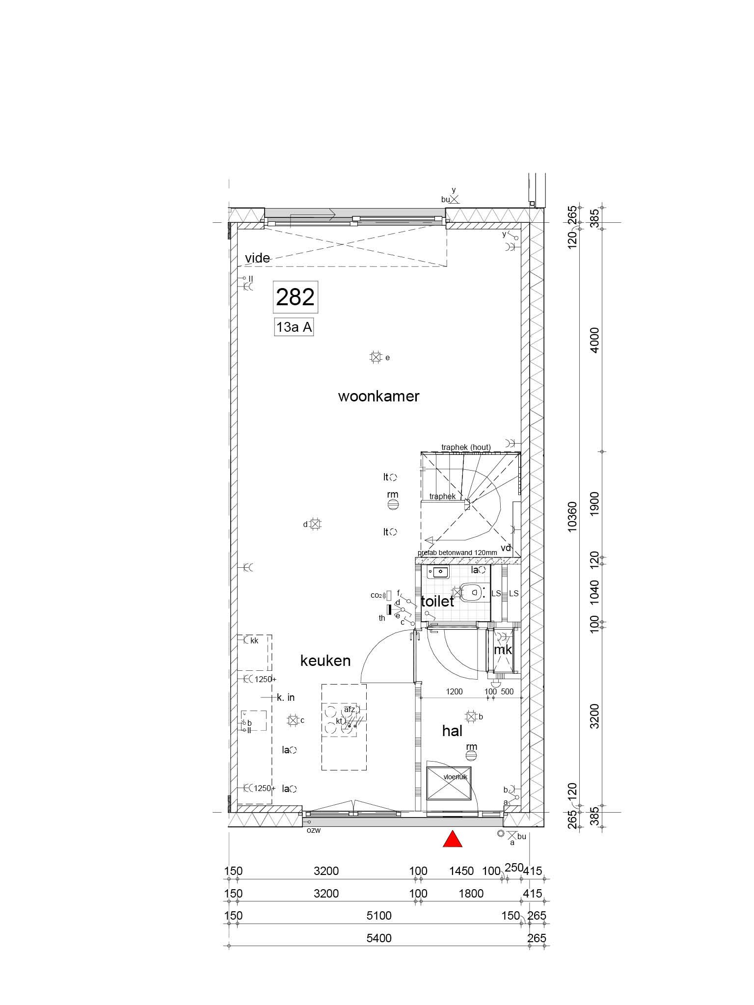 Foto 3 van Blok 13A Hoekwoning (Bouwnr. 282)