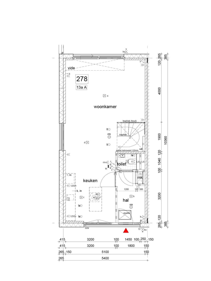 Foto 3 van Blok 13A Hoekwoning (Bouwnr. 278)