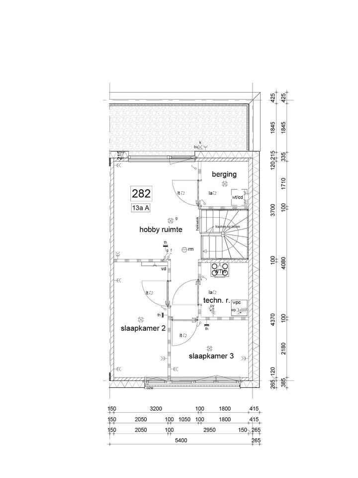 Foto 5 van Blok 13A Hoekwoning (Bouwnr. 282)