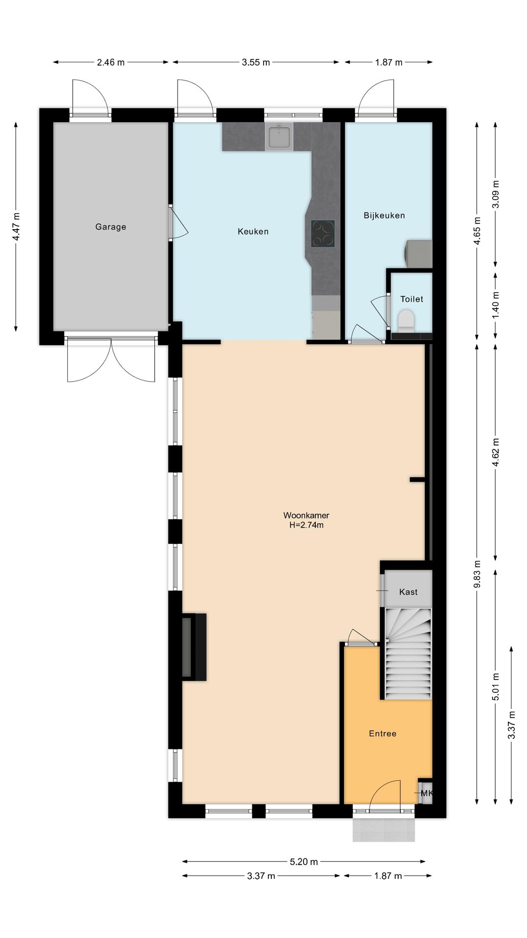 Foto 52 van Burgemeester Meijboomstraat 1