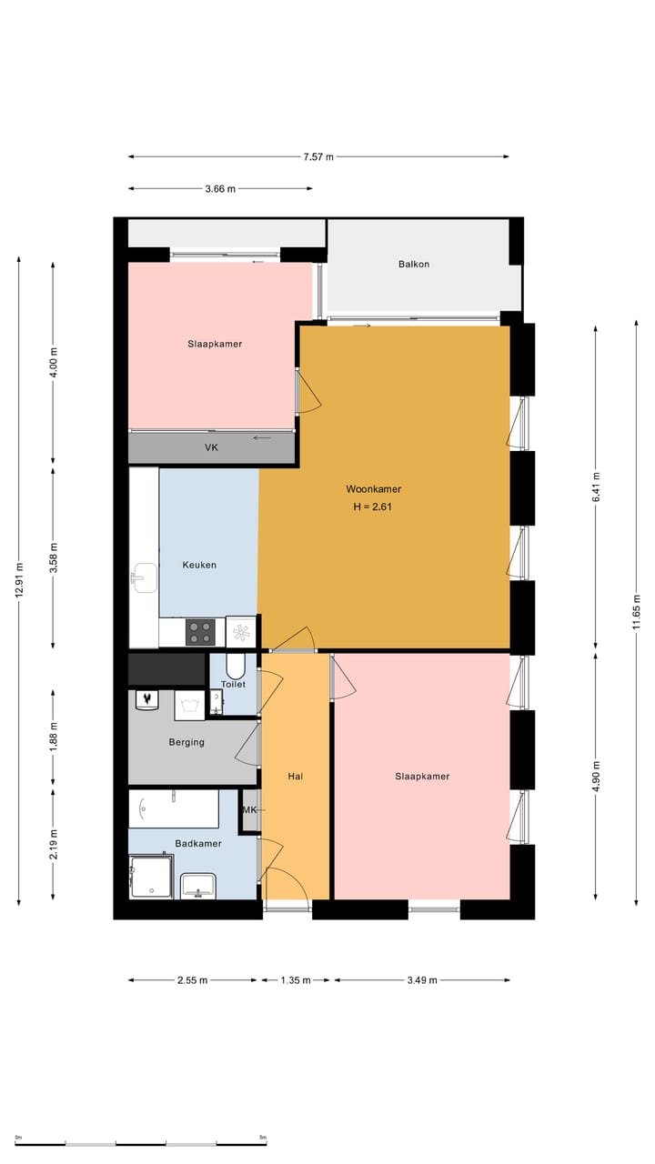 Foto 35 van Burgemeester Pruissingel 60-H