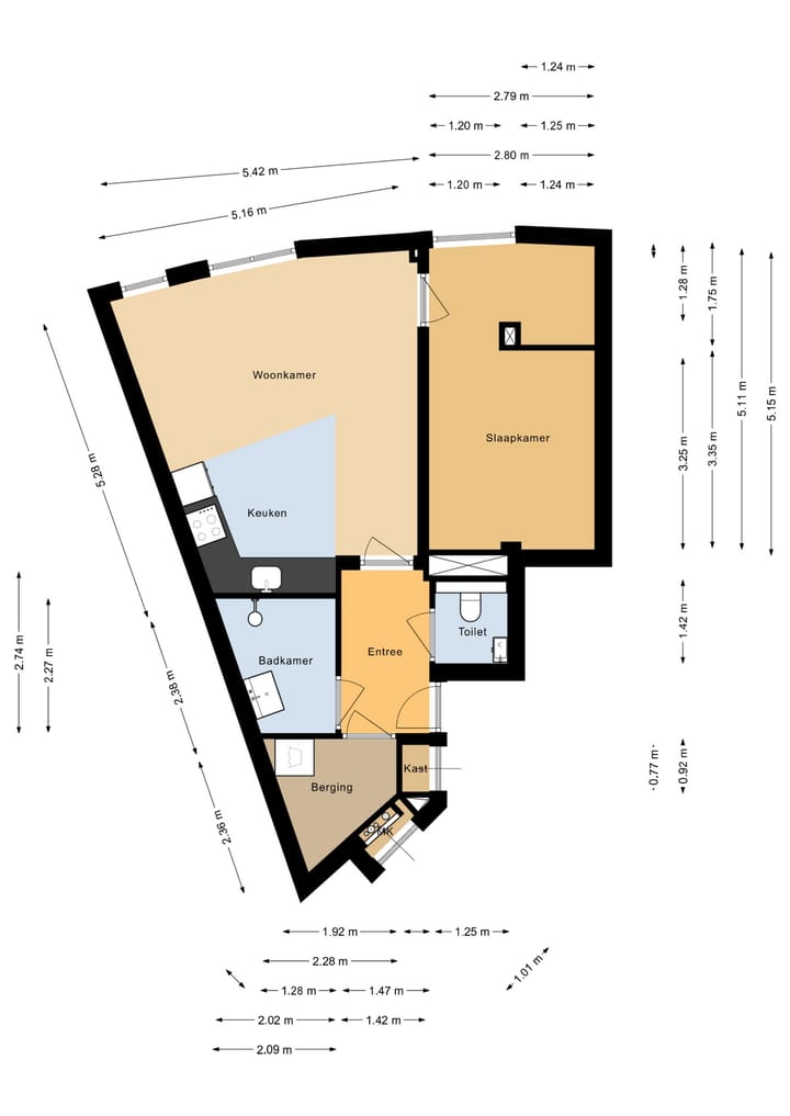 Foto 30 van Louis Armstrongweg 58-H