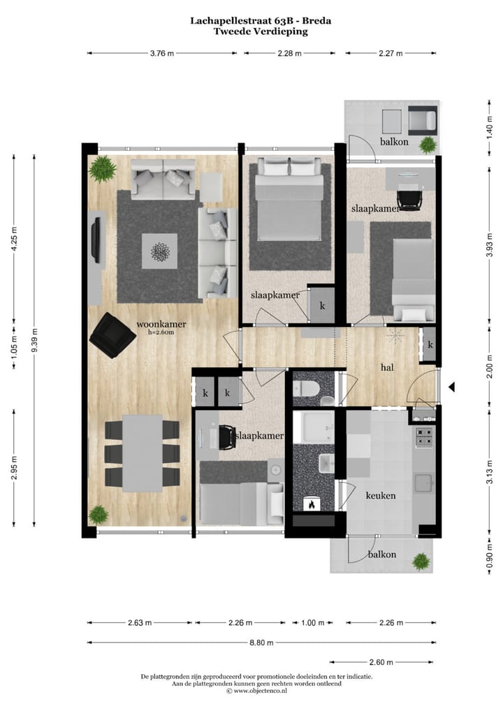 Foto 28 van Lachappellestraat 63-B