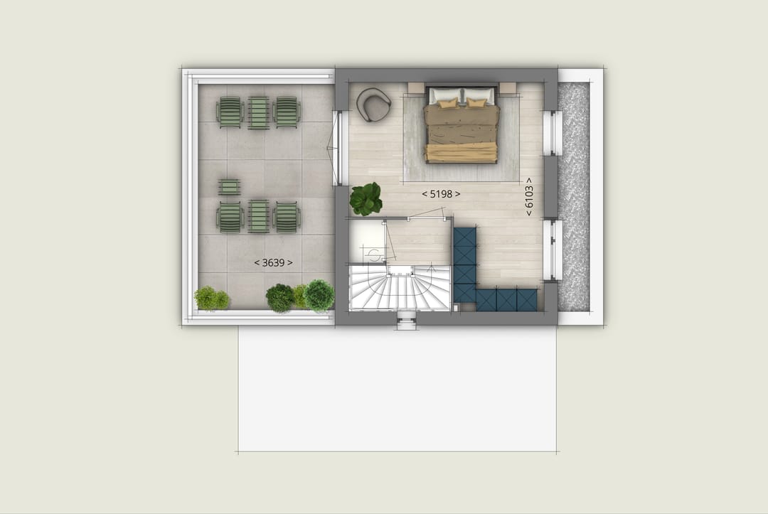 Foto 7 van Laanwoning B (Bouwnr. 10)