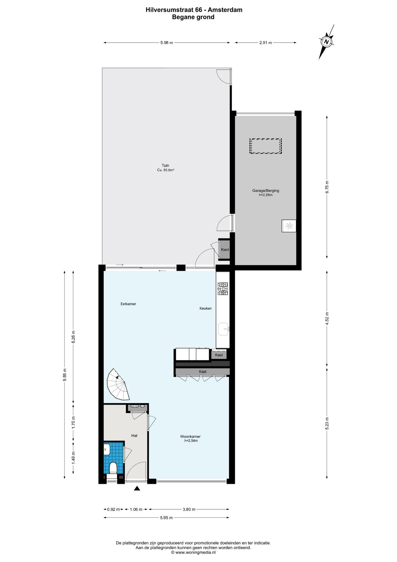 Foto 44 van Hilversumstraat 66