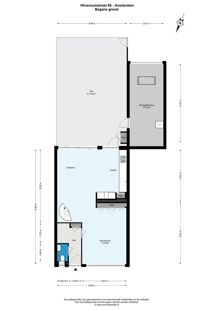 Foto 44 van Hilversumstraat 66