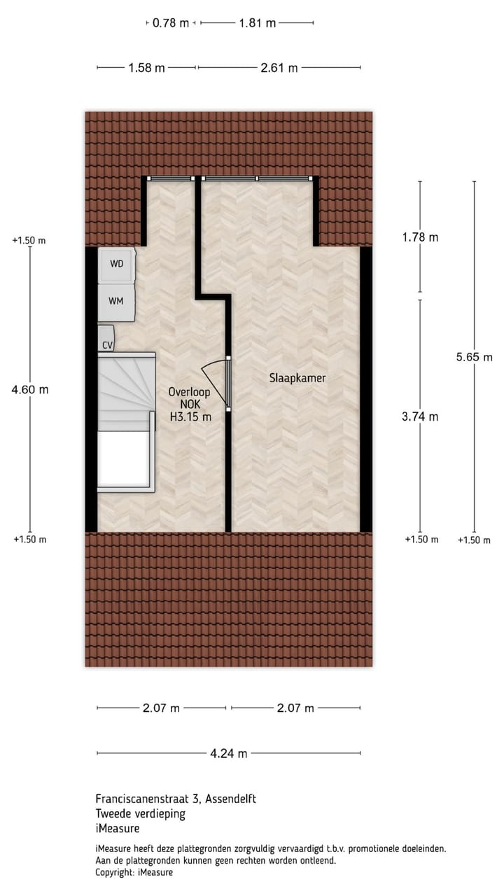 Foto 50 van Franciscanenstraat 3