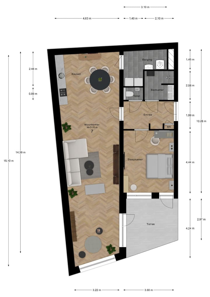 Photo 7 of Kromstraat 7