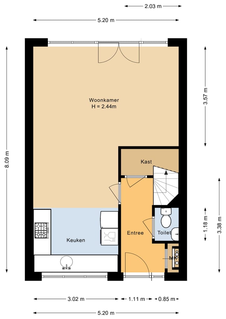 Foto 40 van Calsstraat 22