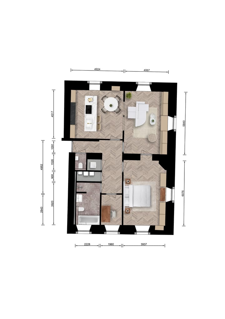 Foto 7 van Kolmonderstraat 18E (1e verdieping noord)