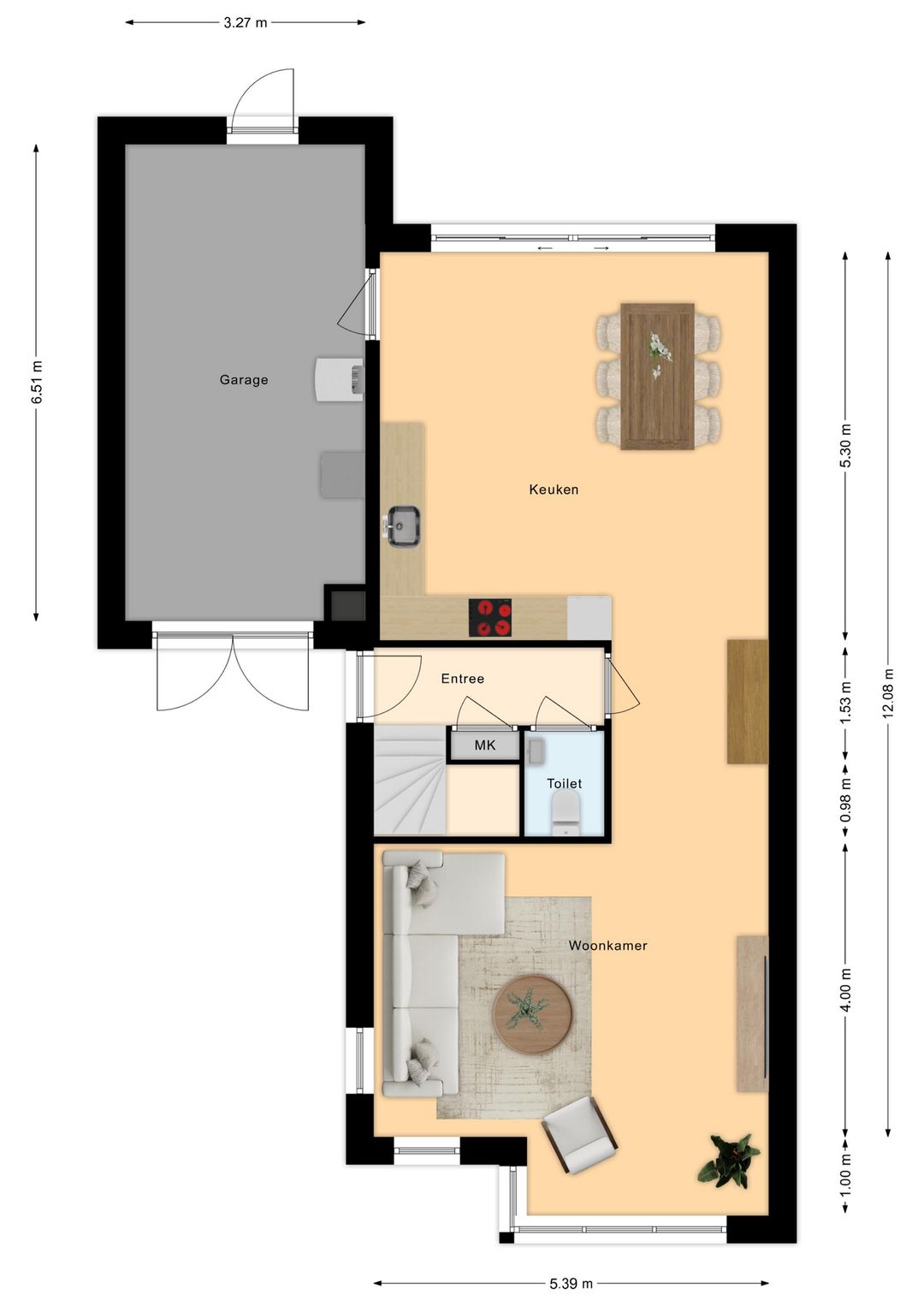 Foto 7 van Van Hambroickstraat 4