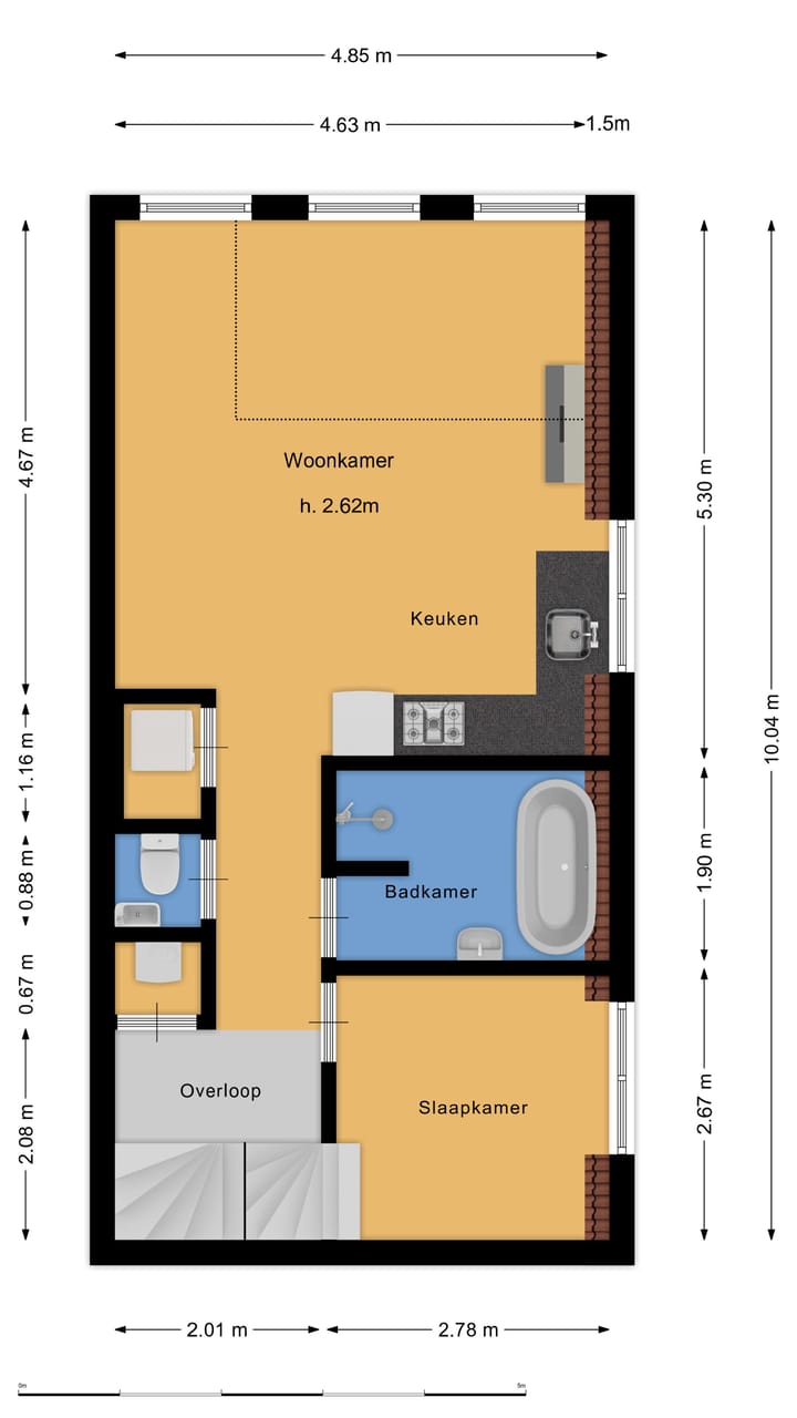 Foto 27 van Egelantiersstraat 126-3