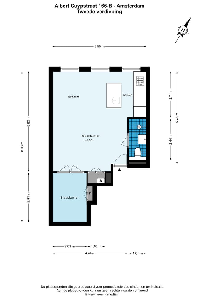 Foto 11 van Albert Cuypstraat 166-B