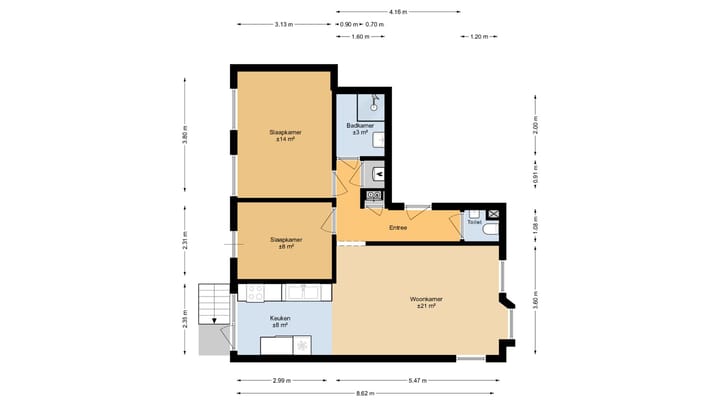 Foto 20 van Belgischestraat 10-A
