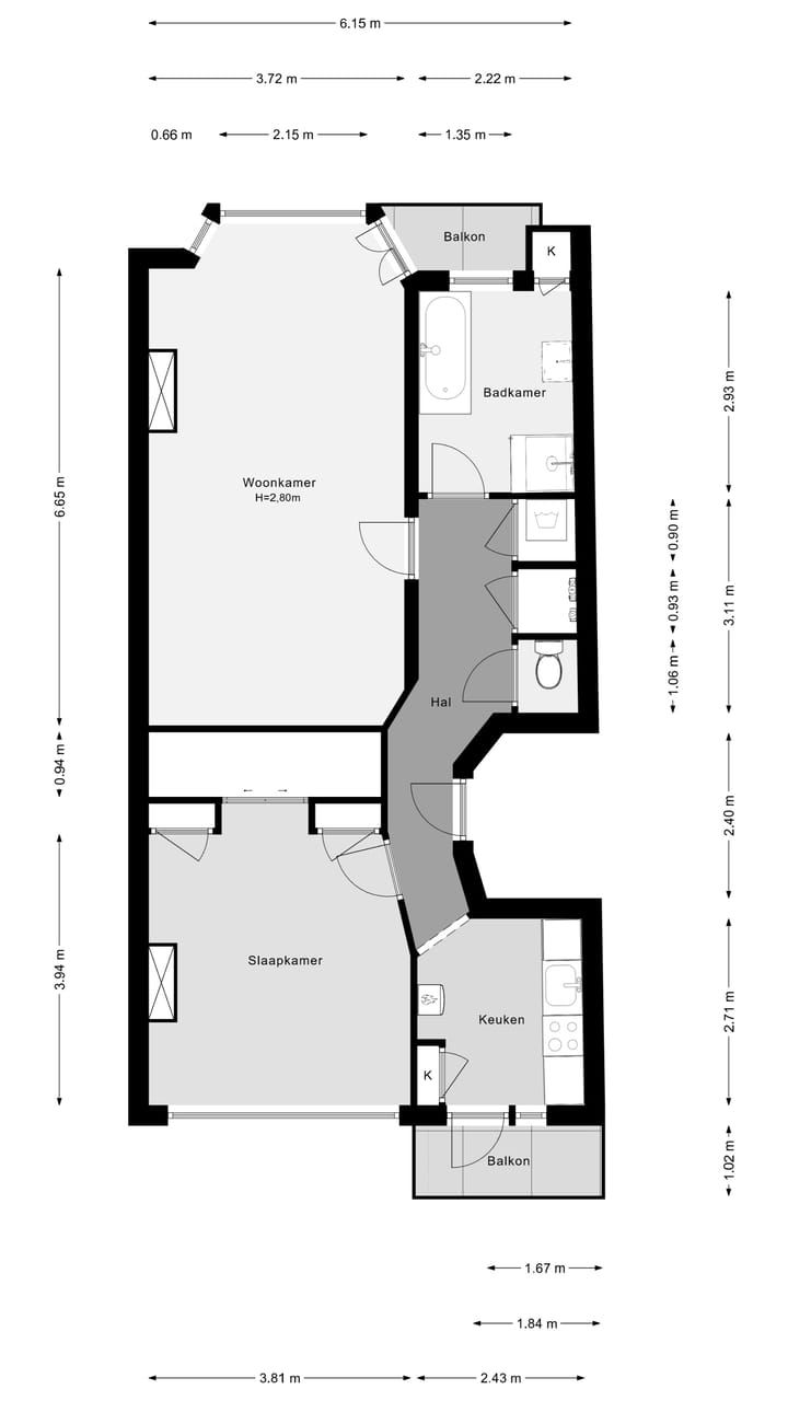 Foto 41 van Scheepstimmermanslaan 21-B02