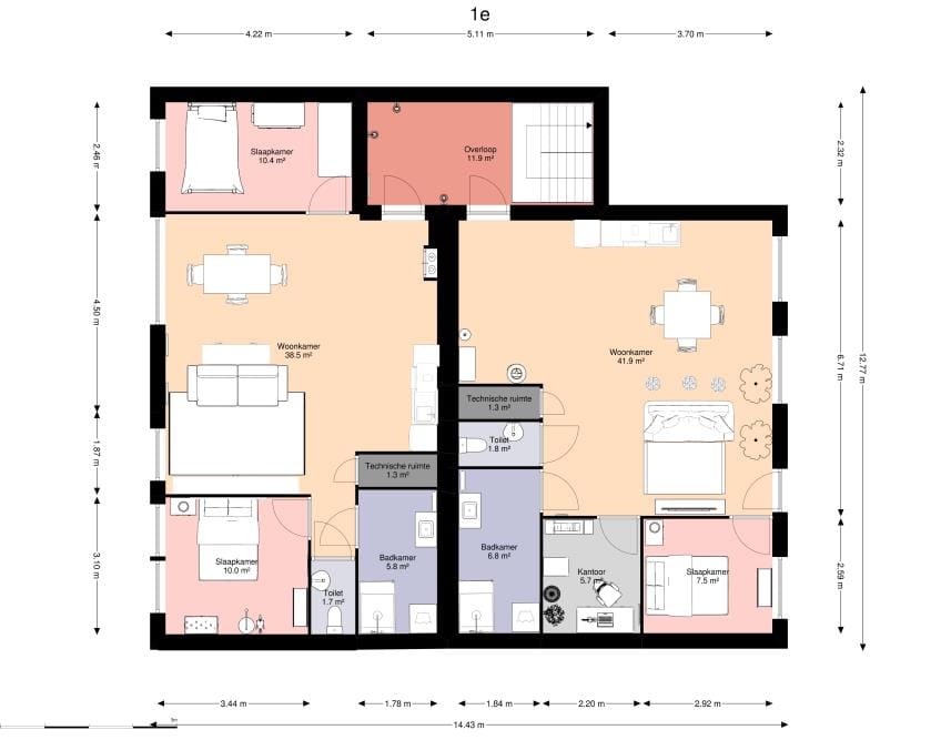 Foto 7 van Zuiderhagen 43-B