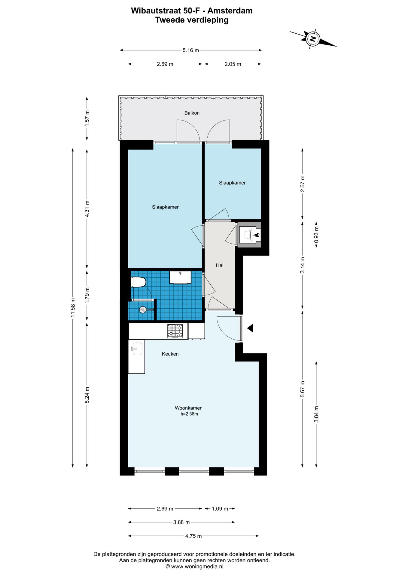 Foto 27 van Wibautstraat 50-F